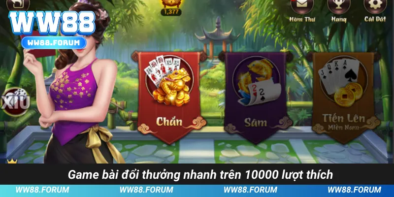 Game bài đổi thưởng nhanh