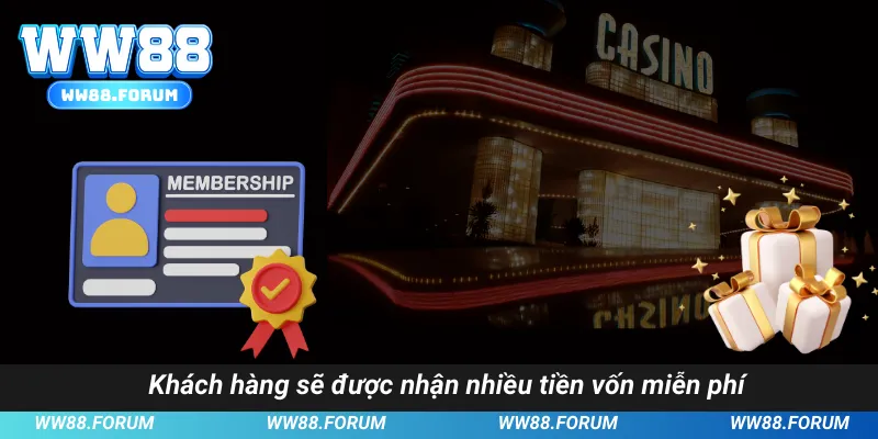 Khách hàng sẽ được nhận nhiều tiền vốn miễn phí