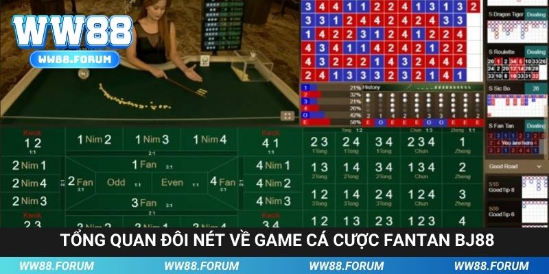 Tổng quan đôi nét về game bài Fantan tại ww88