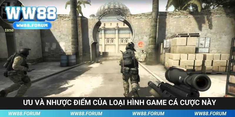 Top lợi ích và nhược điểm của loại hình game cá cược CS:GO